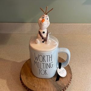 Worth Melting For Olaf  Rae Dunn mug